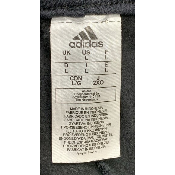 Adidas Mens Essentials 3 Stripes Tricot Jogger Pants 2022 Black White Size Large - Picture 2 of 14
